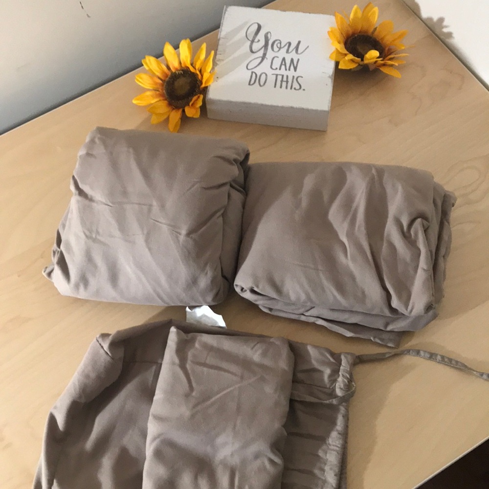 Tan TwinXL Sheet Set